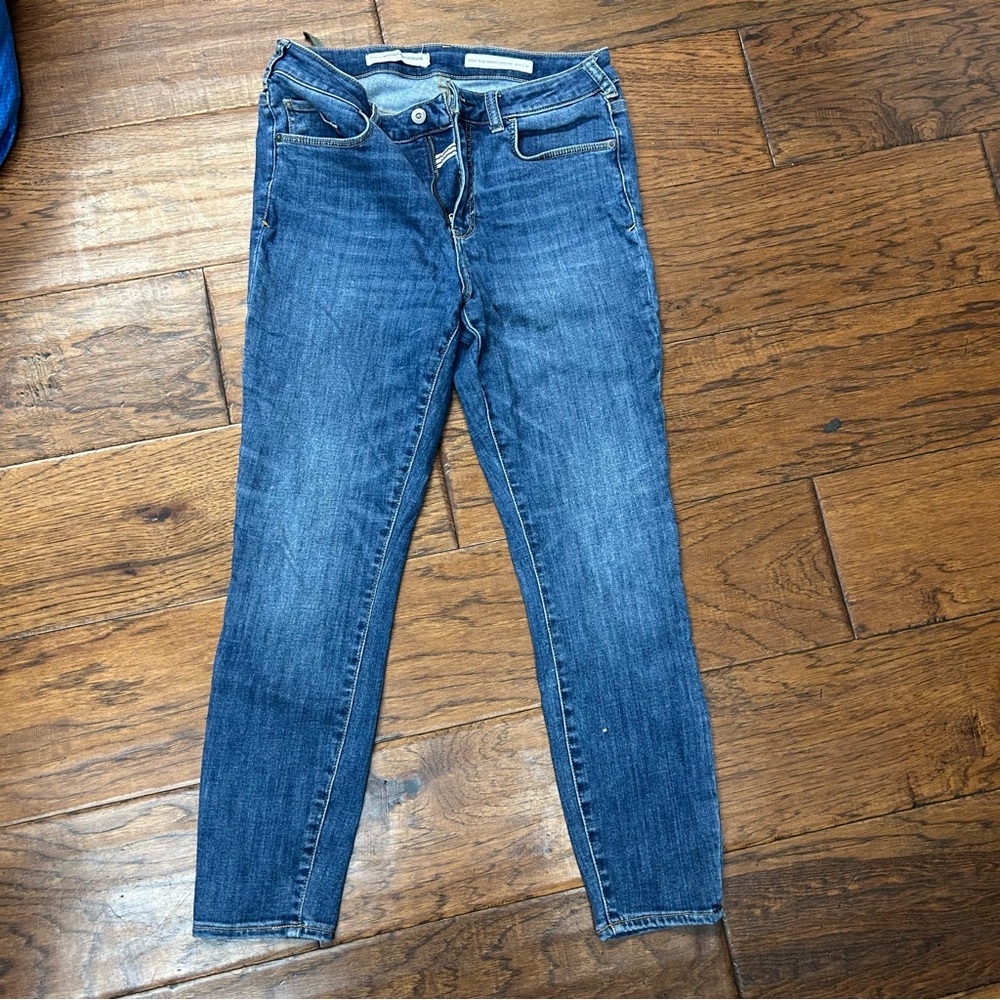 Pilcro and the Letterpress high rise denim legging Jeans